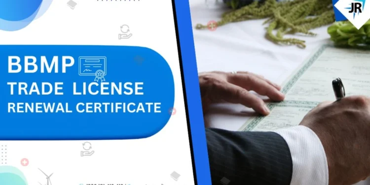 BBMP Trade License Renewal Certificate