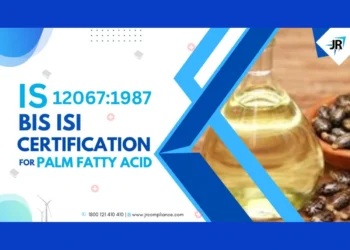 BIS ISI Certification for Palm Fatty Acid | IS 12607:1987