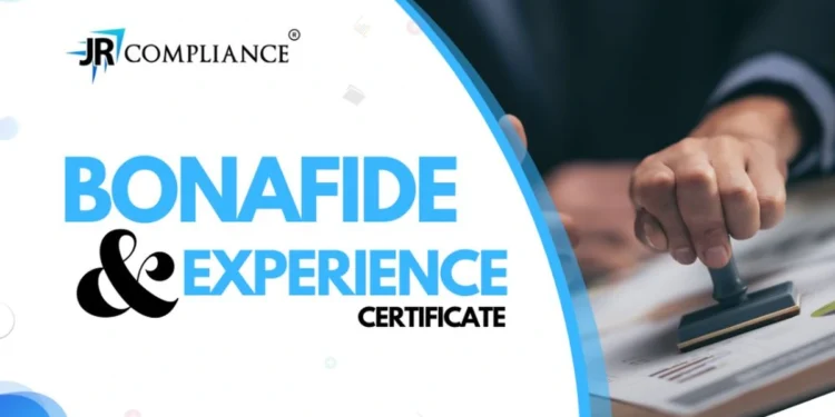 Bonafide Certificate | Experience Certificate Format – Introduction, Application