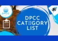 DPCC Category List | JR Compliance