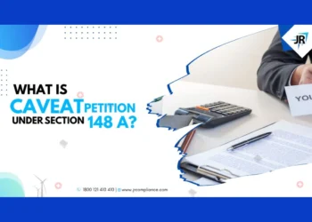 What is Caveat Petition under Section 148 A?